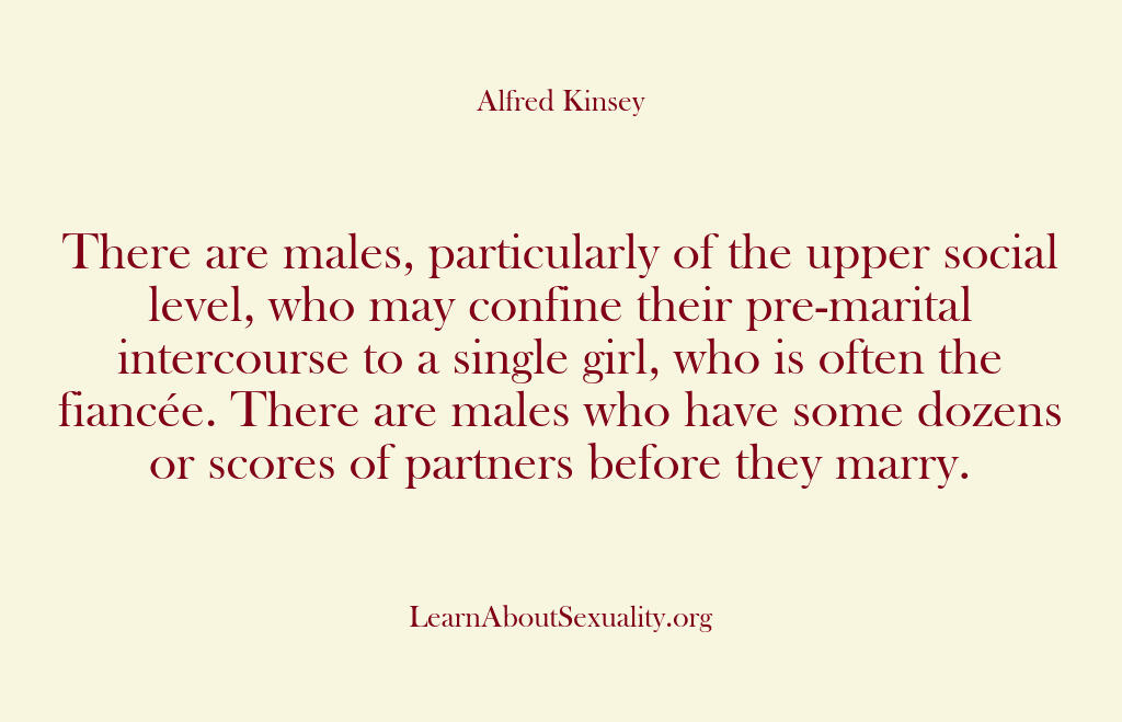 Alfred Kinsey Male Sexuality – There are males particularly …