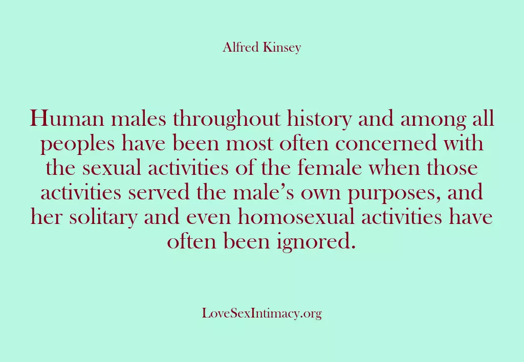 Human males throughout history and among all peoples have been most often…