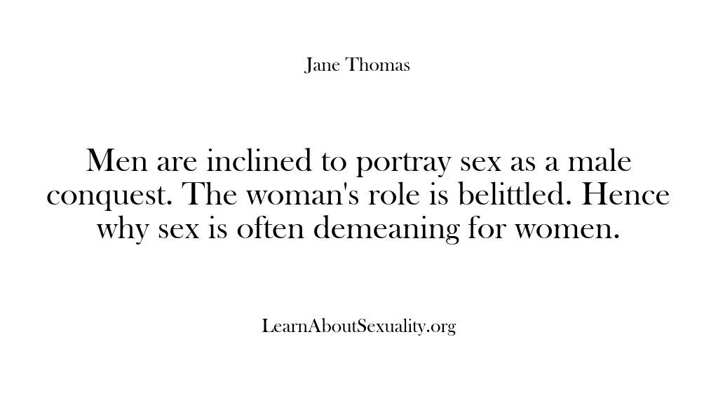 Learn About Sexuality – Men are inclined to portray se…