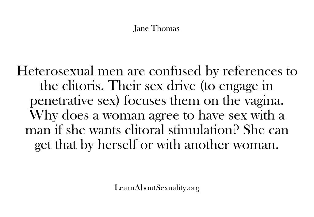 Learn About Sexuality – Heterosexual men are confused …