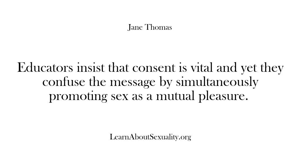 Learn About Sexuality – Educators insist that consent …
