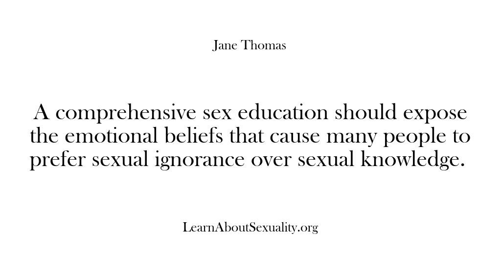 Learn About Sexuality – A comprehensive sex education …