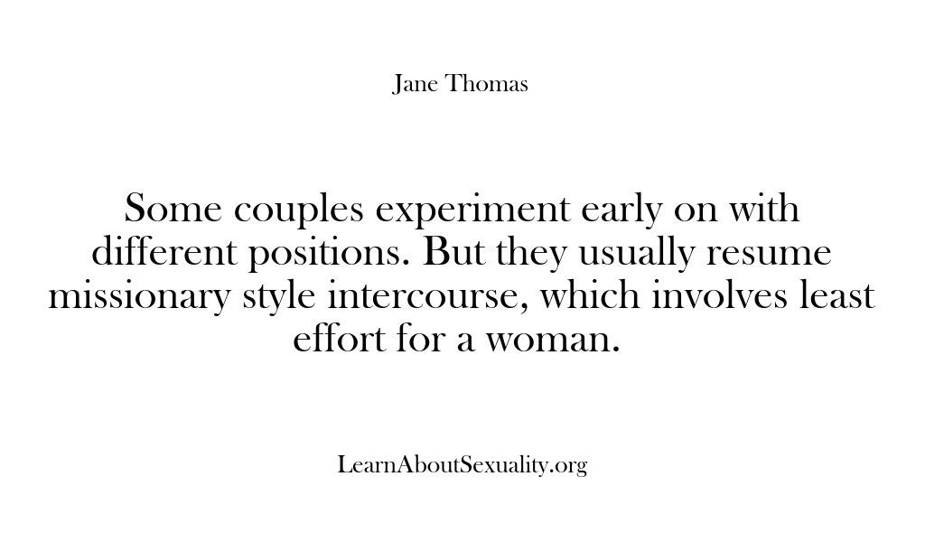 Learn About Sexuality – Some couples experiment early …