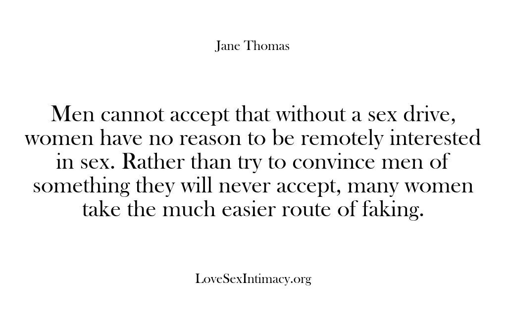 Love Sex Intimacy – Men cannot accept that without…
