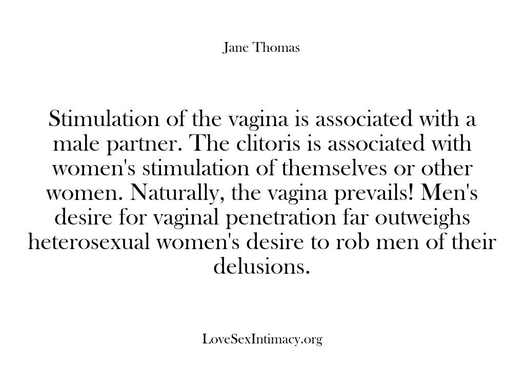 Love Sex Intimacy – Stimulation of the vagina is a…