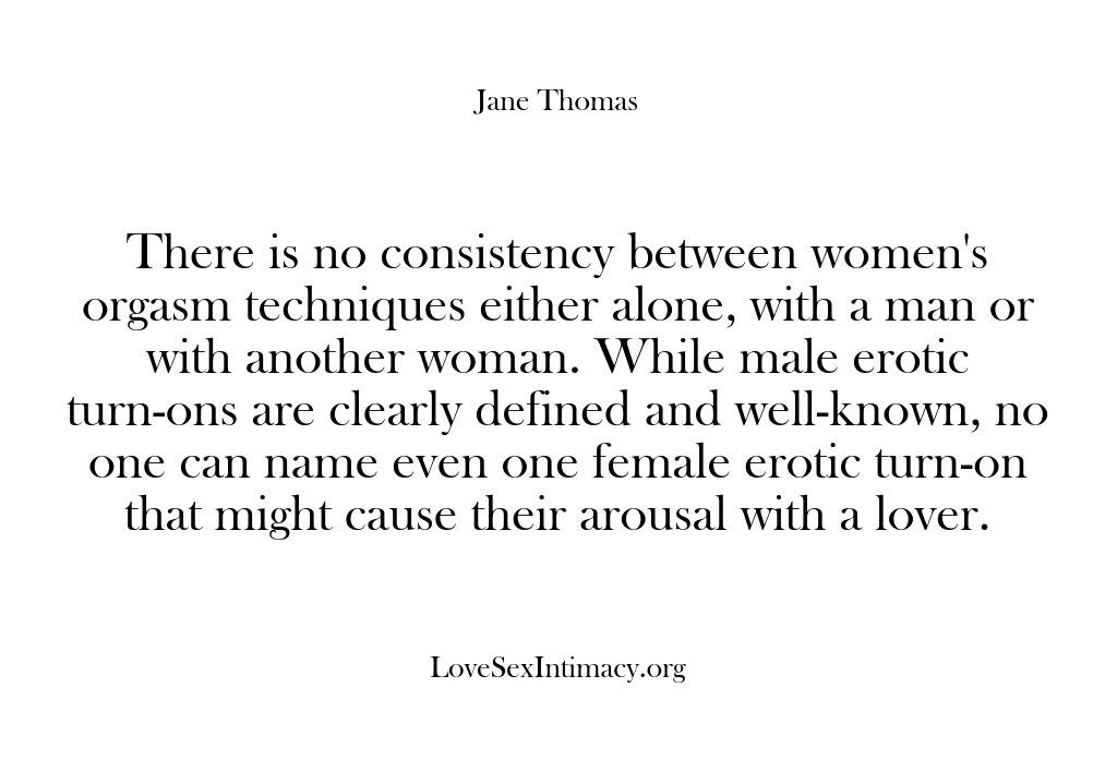 Love Sex Intimacy – There is no consistency betwee…