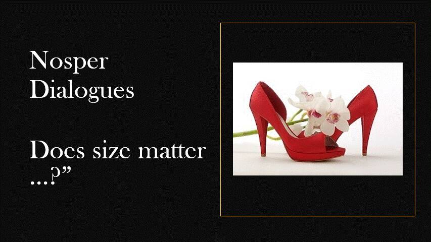 Does size matter?…