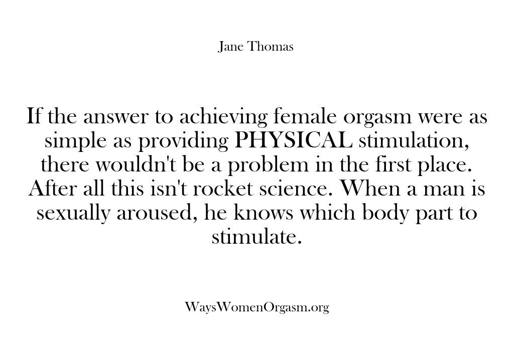 Ways Women Orgasm – If the answer to achieving fem…
