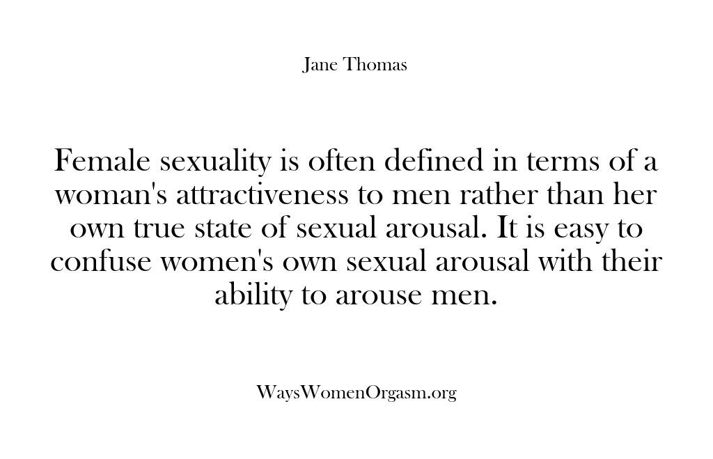 Ways Women Orgasm – Female sexuality is often defi…