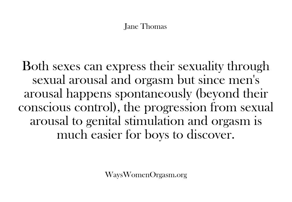 Ways Women Orgasm – Both sexes can express their s…