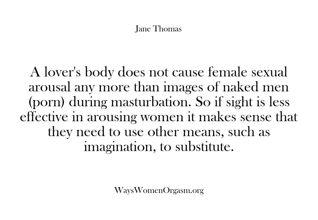 Ways Women Orgasm – A lover’s body does not cause …