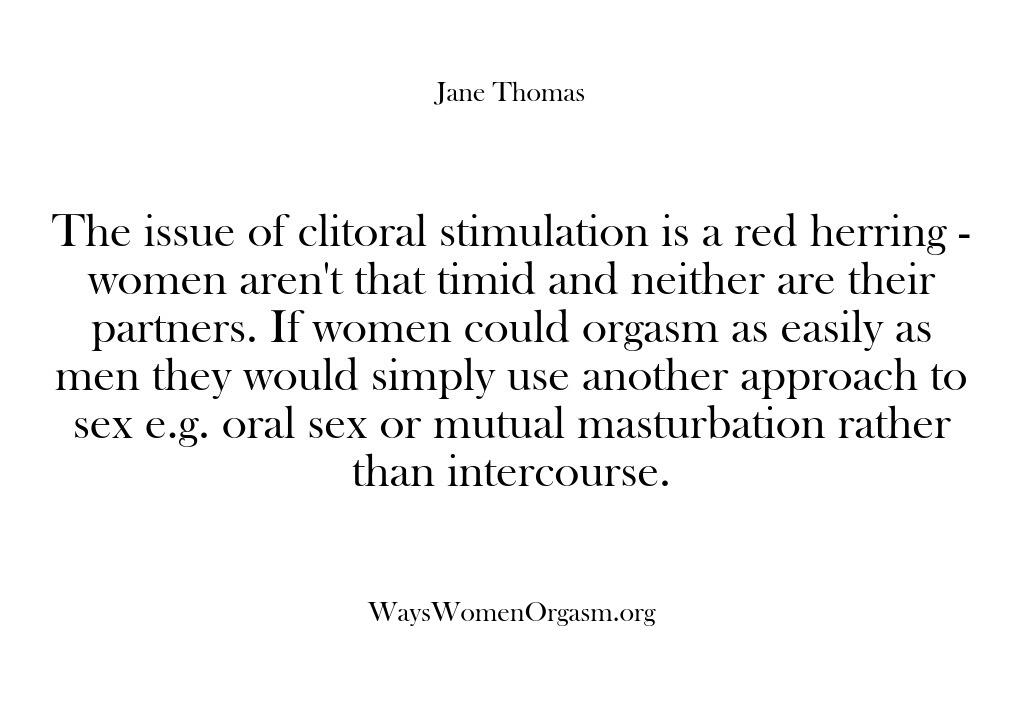 Ways Women Orgasm – The issue of clitoral stimulat…
